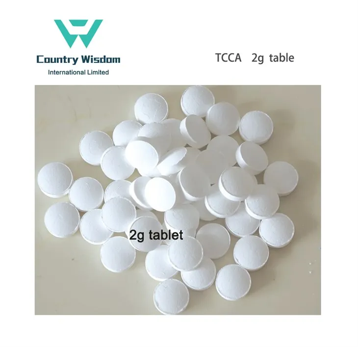 Trichloroisocyanuric Acid Chlorine 0.15-200g Tablets TCCA